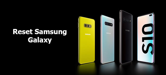 reset Samsung galaxy
