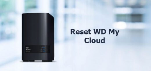 reset WD my cloud