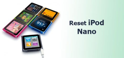 reset iPod Nano