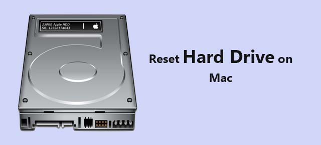 reset hard drive on Mac