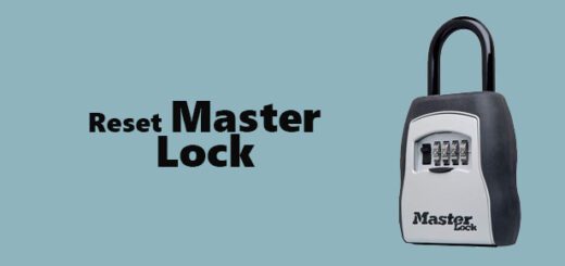 reset master lock