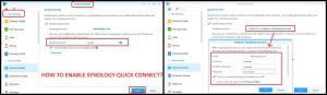 Synology quick connect setup