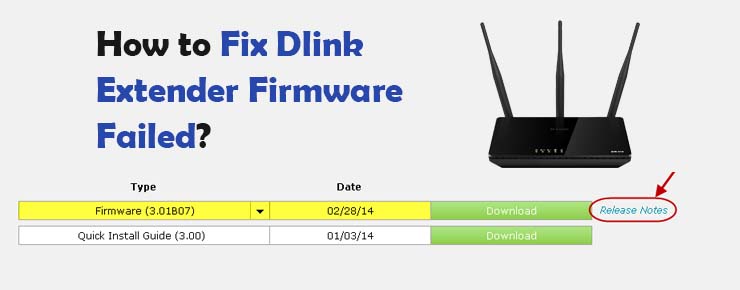 Fix Dlink Extender Firmware Failed